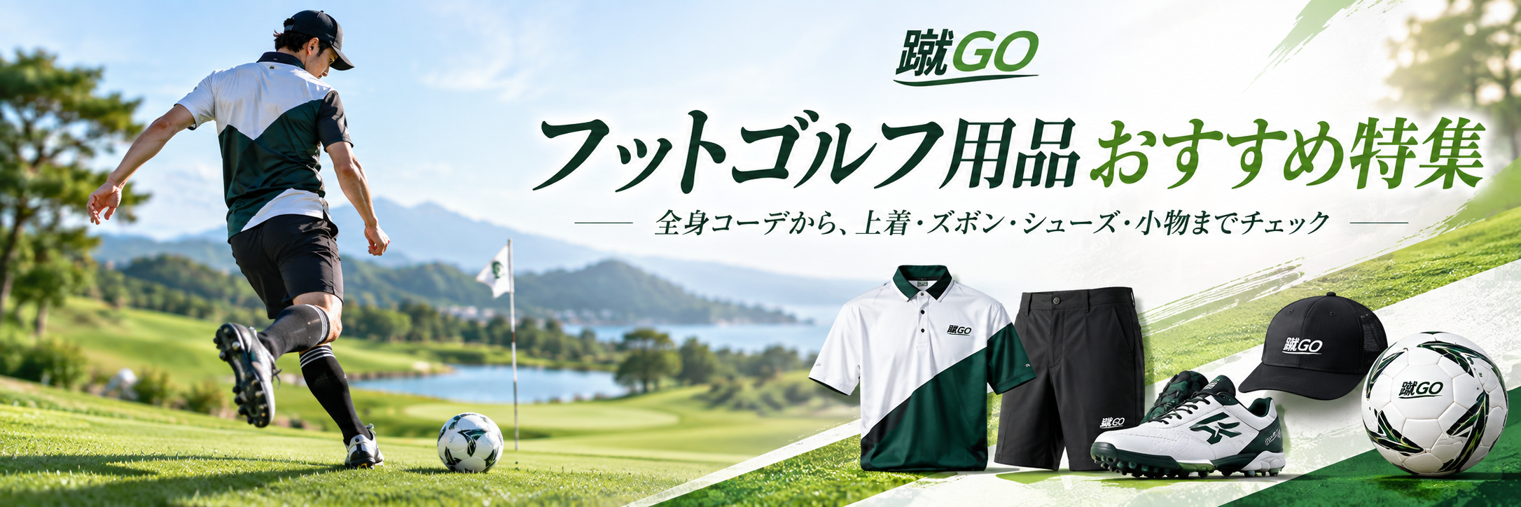 あなたに合うフットゴルフ用品を探す