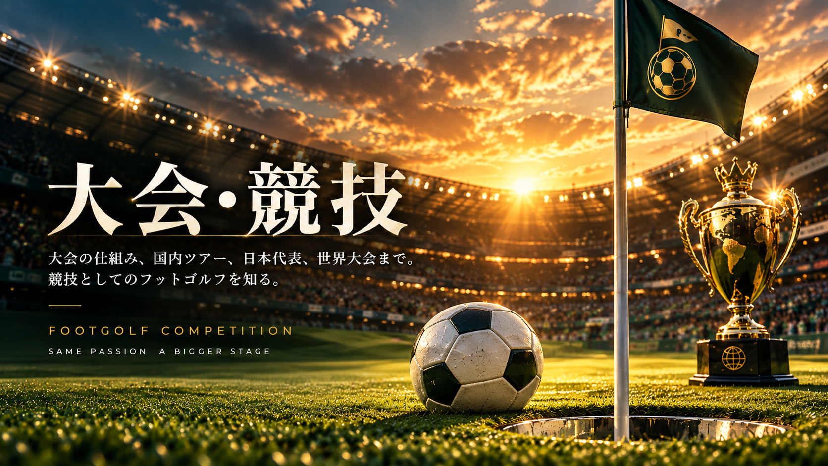 フットゴルフの大会・競技