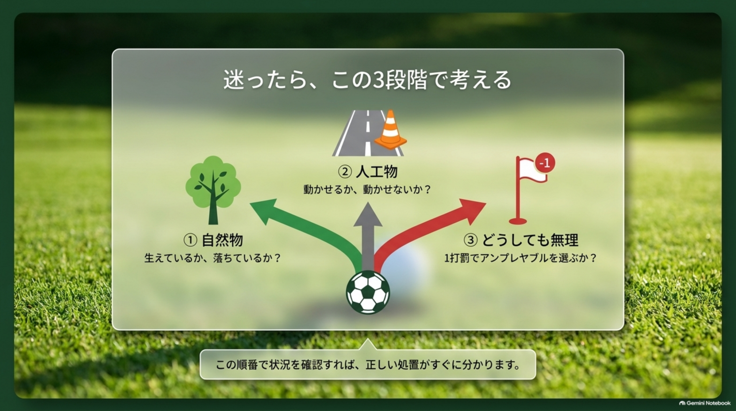 迷ったら3段階で考える。①自然物②人工物③どうしても無理、というフローチャート図解